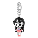 Anime charm, Cartoon Charm, Girl Charm S925 Sterling Silver Charms for Bracelet, charms for necklace Magic Girl