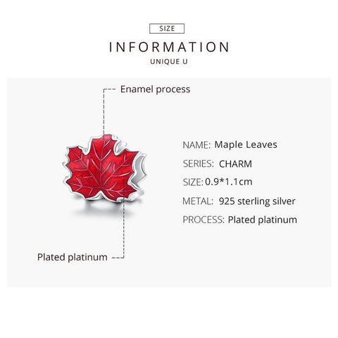 Canadian charm, Autumn Charm Maple leaf  Charm 925 Sterling Silver, Canada Travel Vacation Jewelry,  Canada Souvenir Keepsake