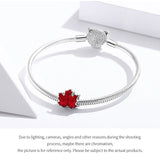 Canadian charm, Autumn Charm Maple leaf  Charm 925 Sterling Silver, Canada Travel Vacation Jewelry,  Canada Souvenir Keepsake