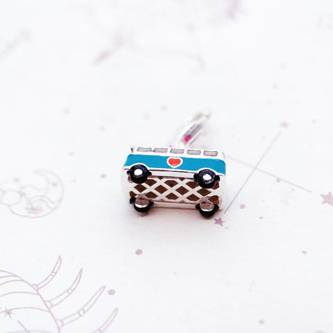 Peace bus Camper Van Charm SUV Car 925 Silver Charm European style Bracelet, Necklace charm  925 Charm, Hippie Charm,Hippy Jewellery