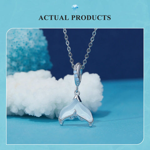 Whale Tail  Ocean Dangle Charm 925 Silver Charm European style Bracelet Necklace Whale Charm, Dolphin Charm