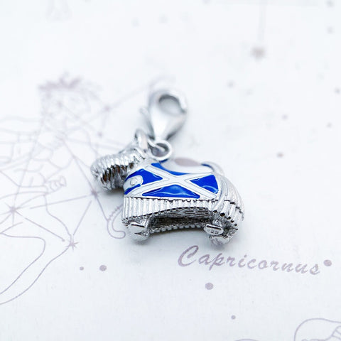 Scottish terroer Scott Dog Pet Scottish flag Jewelry, Lobster Claw Dog Lover, Dog Charm,European style Bracelets Dog Scotland