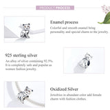 Cute Baby Cat Charm European style Bracelets, 925 Sterling Silver, Kitten Charm, Cat Mom/Lover Gift, Cat Memorial Gift, Cat Keepsake