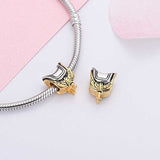 Horse Saddle Charm Love Horses charm 925 Silver Charm European style Bracelet , Necklace Charm, 925 Charm Horse riding, Cowboy