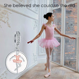 Dancer Charm, Ballerina charm, Ballet charm, Dangle Charm Ballet Teacher Gift, Ballet Necklace Pendant, 925 Silver charm