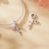 Faith Charm Bead  Heart Charm 925 Silver Charm Bracelet charm Necklace charm, 925 Charm, Gifts for her