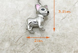 Chihuahua charm - Dog charm Puppy Love, Genuine Brand New S925 Sterling Silver Dangle Charm - Fits all Charm bracelets Bracelets