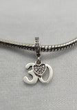 30th Numbers Anniversary Birthday Charms , Bracelets Dangle Charm Bead Landmark Birthday Fits all Charm Bracelets