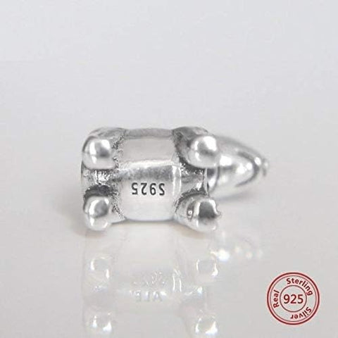 Bull Terrier charm - Dog Charm Genuine Brand New S925 Sterling Silver Dangle Charm - Dog charm Fits all Charm Bracelets