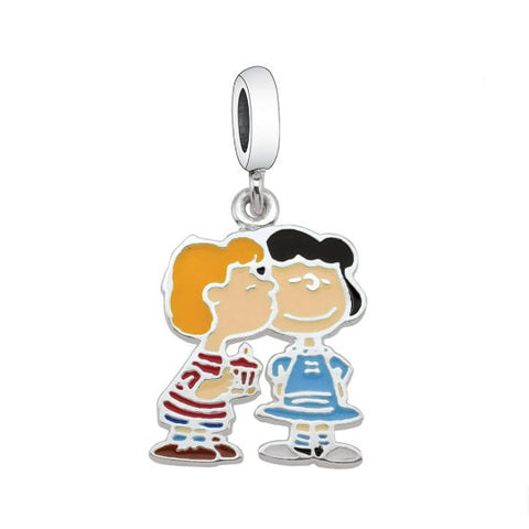 Anime Dog and woodstock Retro Classic Charm 925 Silver Charm European style Bracelet, Gifts for her, Snoopy Charm Lucy Peanuts