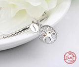 Tree of Life Charm Family Tree charm 925 Sterling Silver Pendant fits Charm Bracelets & Necklace